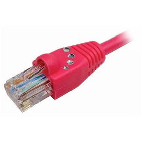 14' Ka-Bling Hot Pink CAT 5e Patch Cable With Bling And Snagless Bootbling 