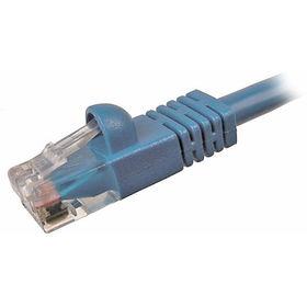 14' Snagless Molded Boot CAT6 Patch Cable - Bluesnagless 
