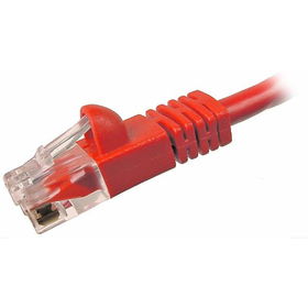 14' Snagless Molded Boot CAT6 Patch Cable - Redsnagless 
