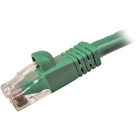 50' Snagless Molded Boot Cat6 Patch Cable - Greensnagless 