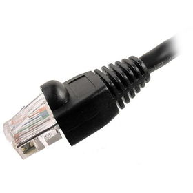 50' Snagless Molded Boot CAT6 Patch Cable - Blacksnagless 
