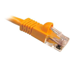 50' Snagless Molded Boot CAT6 Patch Cable - Orangesnagless 