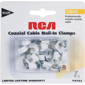 Coax Cable Nail-in Clampcoax 