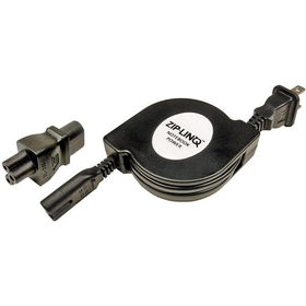5' Retractable Universal Notebook Power Cordretractable 
