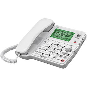 Corded Telephone With Digital Answering System, Caller ID, Call Waiting And Tilt Display