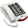 Amplified Corded Telephone with Talk Back and Braille Characters