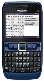 Nokia E63 Unlocked Phone w/ 2 MP Camera, 3G, Wi-Fi, Media Player and MicroSD Slot (Ultramarine Blue)nokia 