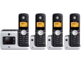 L404 DECT6.0 Call-Waiting Caller ID Digital Answerer 4-Handset Bundle