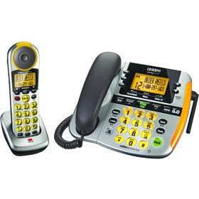 Expandable Corded/Cordless Phone With Big Button, Digital Answering System And Call Waiting/Caller ID
