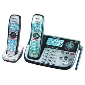 Uniden Dect 6.0 Expandable Cordless Telephone With Dual Key Pad, Digital Answering System And Caller ID -  2 Handsetsuniden 