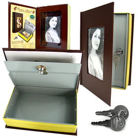 Deluxe Wooden Photo Box w/ Security Safewooden 