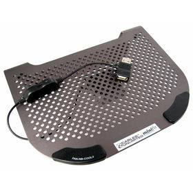 10.1" MiniFit Slate Gray Metal Netbook Cooler With Fanminifit 