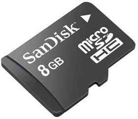 SanDisk 8GB MicroSD Card ( SDSDQ 008G A11M)sandisk 