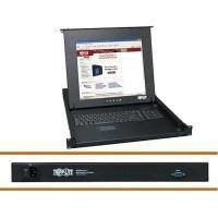 Tripp Lite KVM Console Unit 1U Rackmount with 17-Inch LCD