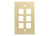 ACCESORIES, 6 PORT FACE PLATE, 5 PKaccesories 