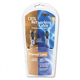 High Performance CAT6 UTP Patch Cable, 3 ft., Graybelkin 