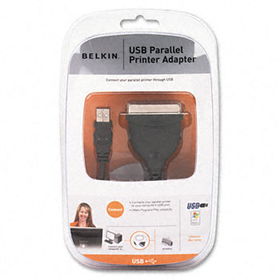 Centronics 36 Male USB Serial to USB Parallel Adapter, Printer to Computer, 6-ftbelkin 