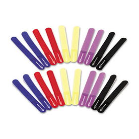 Cable Straps, 7"", Assorted Colors, 20 Straps/Packinnovera 