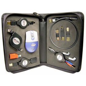 Deluxe USB 2.0 And Gigabit Retractable Road Warriorusb 