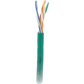 1000' Green 350MHz CAT5e Exchange Cablegreen 
