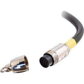 50' Plenum PC/Video (UXGA) Runner Cable CMP Rated (Color Code: Yellow)plenum 