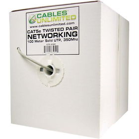 UTP CAT5e Solid Cable - 100mutp 