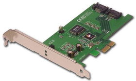 SIIG PCI Express x1 SATA II Two-port Controller Cardsiig 