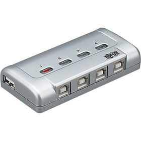 4-Port USB 2.0 Printer Sharing Switchport 