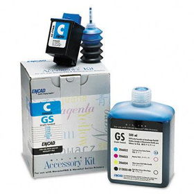 Kodak 206832 - 206832 Ink & Cartridge Kit, 2 Bottles of Ink/1 Empty Cartridge, Cyankodak 