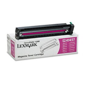 Lexmark 12A1451 - 12A1451 Toner, 6500 Page-Yield, Magentalexmark 