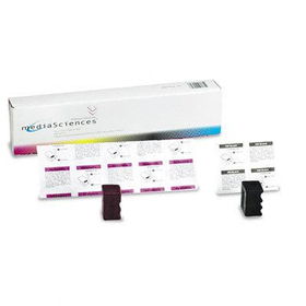 Media Sciences MS850M5K2 - MS850M5K2 Compatible Solid Ink Stick, 5915 Page-Yield, 7/Pack, Black; Magenta