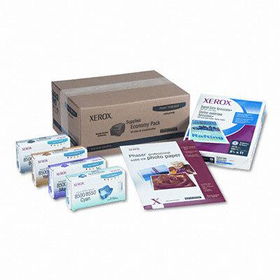 Xerox 097S03401 - Phaser 8500/8550 Economy Supplies Pack w/Ink Sticks, 525 Letter Size Sheetsxerox 