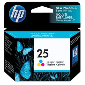 INK, HP 25 TRICOLOR INKJET CARTRIDGEink 