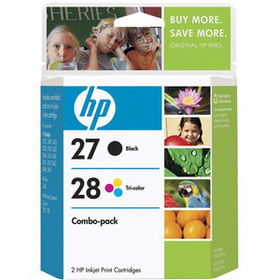 INK, HP 27A /28A RETAIL COMBO PACKink 