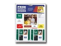 INK,HP 14D BLACK RETAIL TWIN PACKink 