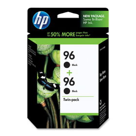 INK, HP 96 BLACK RETAIL TWIN PACKink 
