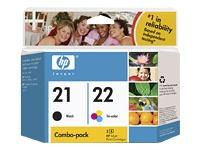 INK,HP 21/22 US RETAIL COMBO PACKink 