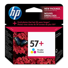 INK, HP 57 PLUS TRICOLOR PRINT CARTink 
