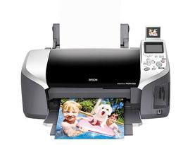Stylus Photo R320 Ink Jet Printer- Silver & Dark Gray finishstylus 
