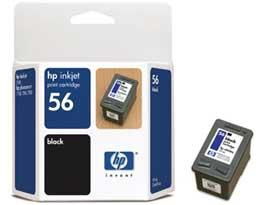 C6656AN  hp56 Black Inkjet Cartridgeblack 