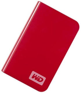 Western Digital My Passport Essential 250 GB 2.5IN Portable Hard Drive WDMERC2500TN (Cherry Red)western 