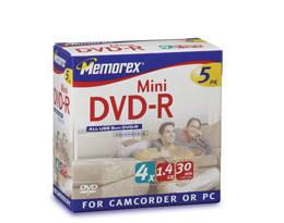 Mini DVD-R 5 Packdvdr 