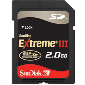 2GB Extreme III SD Cardextreme 