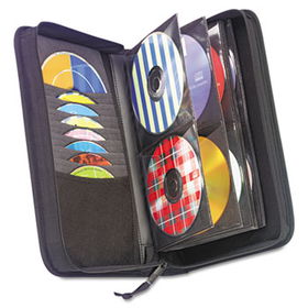 CD/DVD Wallet, Holds 72 Disks, Blacklogic 