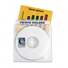 Deluxe Individual CD/DVD Holders, 50/BXline 
