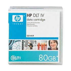 1/2"" DLT-4 Cartridge, 1828ft, 20GB Native/40GB Compressed Capacity
