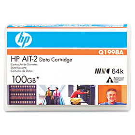 HP Q1998A - 8 mm AIT-2 Cartridge, 230m, 50GB Native/100GB Compressed Capacity
