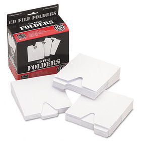 CD File Folders, 100/Pack