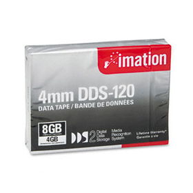 1/8"" DDS-2 Cartridge, 120m, 4GB Native/8GB Compressed Capacityimation 
