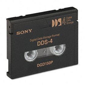 Sony DGD150P - 1/8 DDS-4 Cartridge, 150m, 20GB Native/40GB Compressed Capacity
